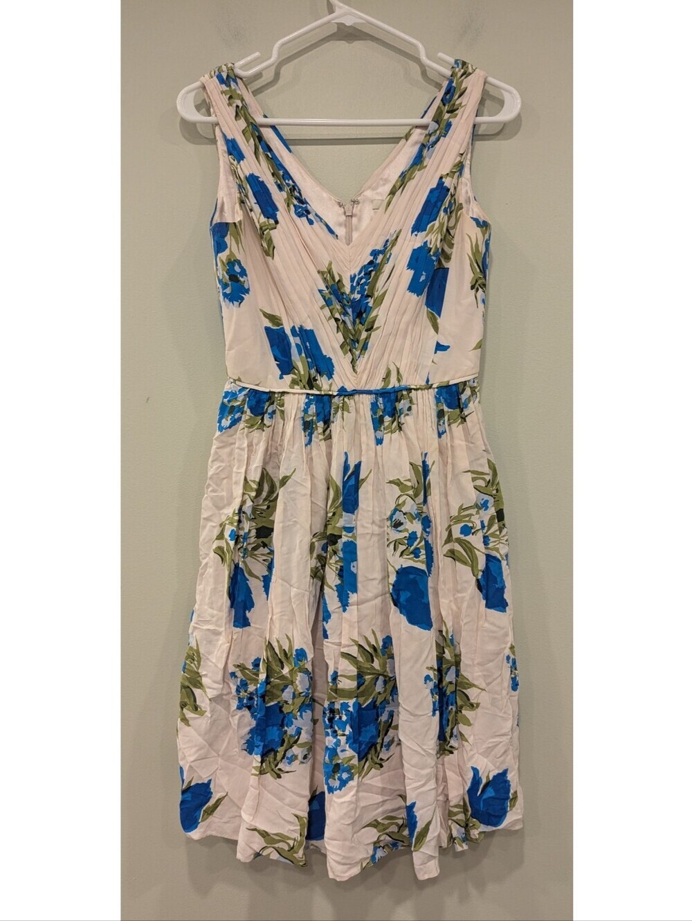 Boden Serena Swish Floral Dress Size 2 Regular